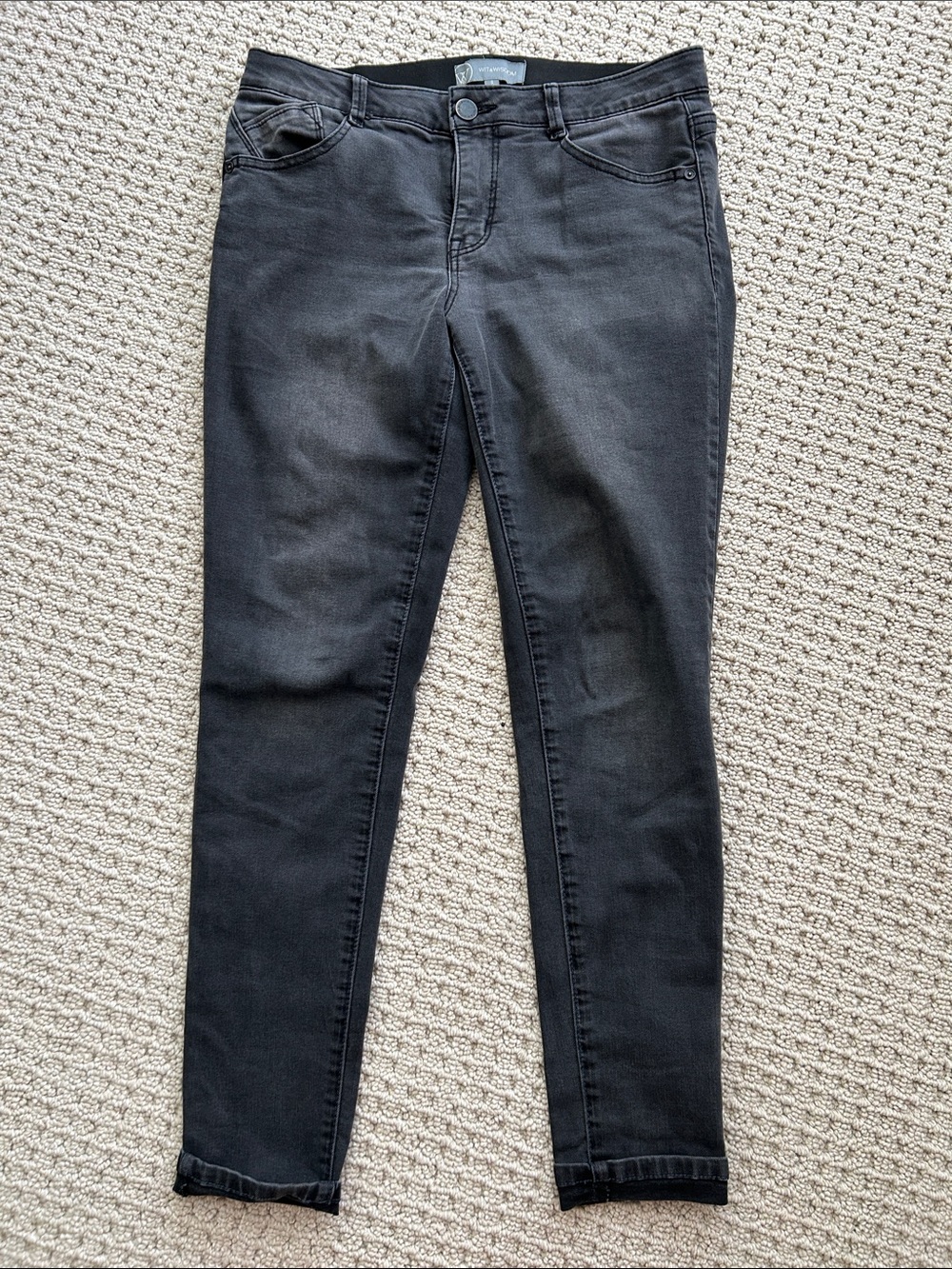 Wit & Wisdom Black Women's Slim Jeans